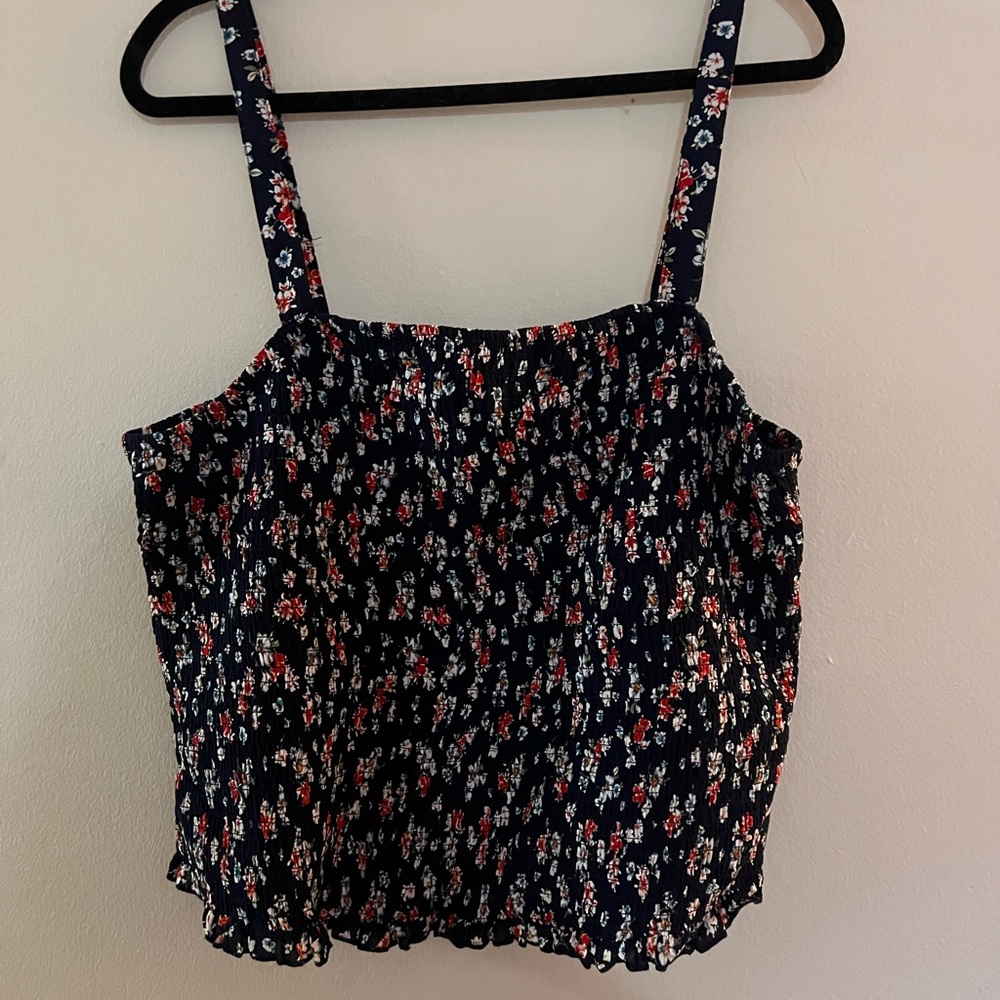 Torrid Navy Floral Camisole Top